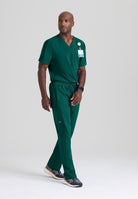 Grey's Anatomy Murphy V-Neck Scrub Top | Hunter Green
