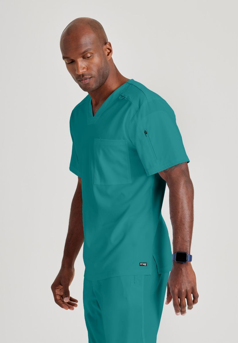 Grey's Anatomy Murphy V-Neck Scrub Top | Teal
