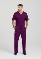 Grey's Anatomy Murphy V-Neck Scrub Top | Wine