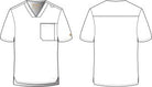 Grey's Anatomy Evolve Piped V-Neck Male Top | MAIN-IMAGE