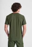 Grey's Anatomy Evolve Piped V-Neck Male Top | Fern