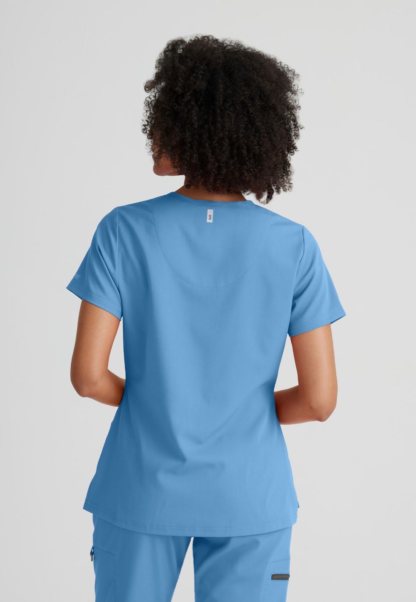 Grey's Anatomy Bree Tuck-in Scrub Top | TRUE CEIL