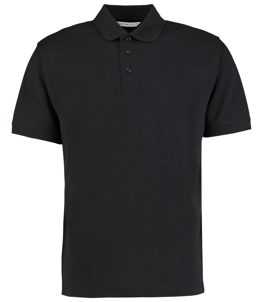 K403 Unisex  Kustom Kit Klassic Poly/Cotton Piqué Polo Shirt | BLACK