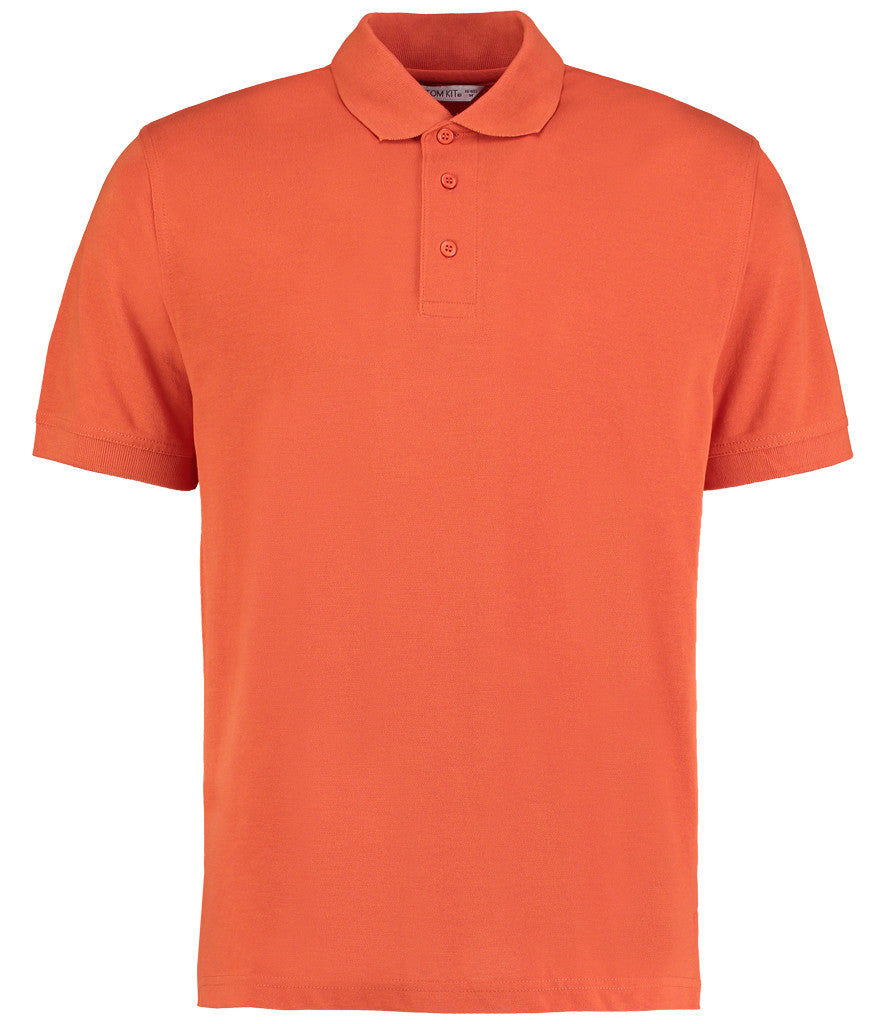 K403 Unisex  Kustom Kit Klassic Poly/Cotton Piqué Polo Shirt | Burnt Orange