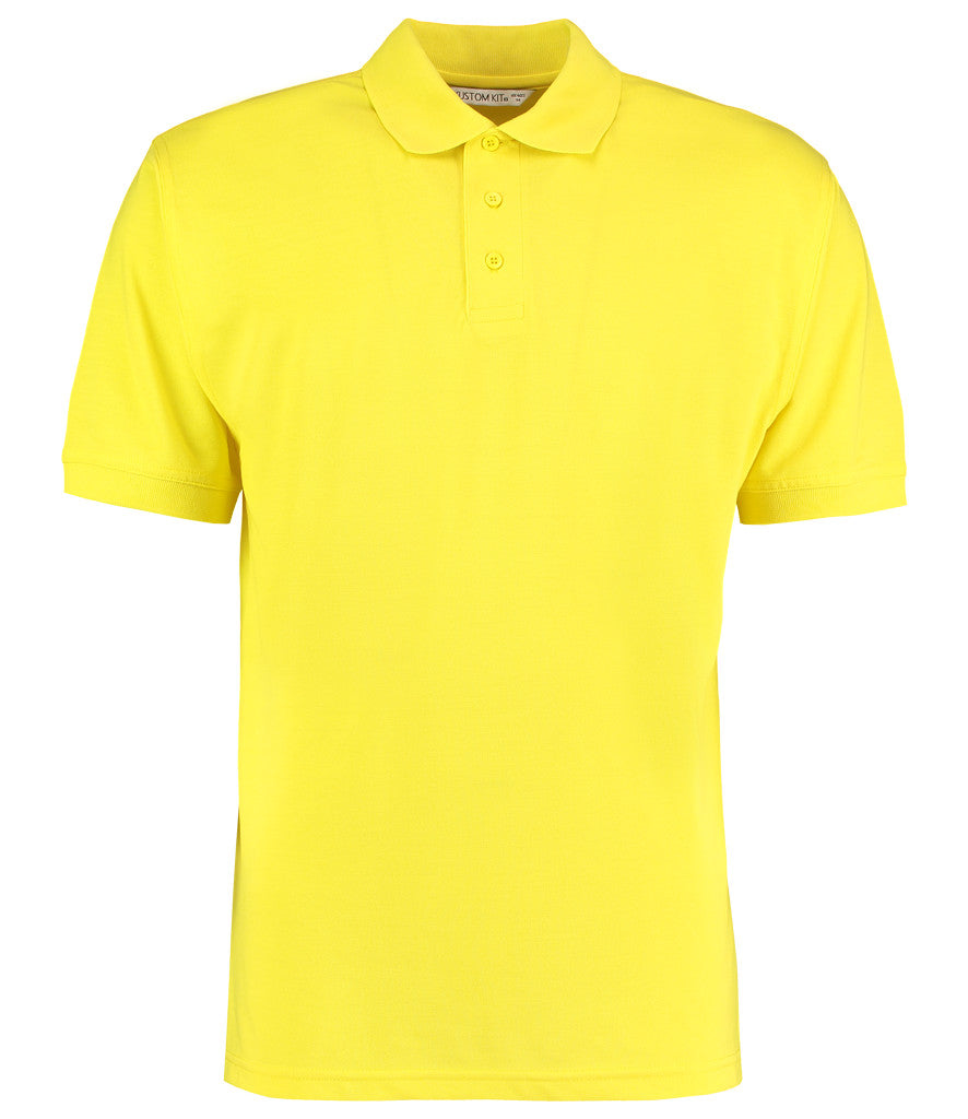 K403 Unisex  Kustom Kit Klassic Poly/Cotton Piqué Polo Shirt | Canary