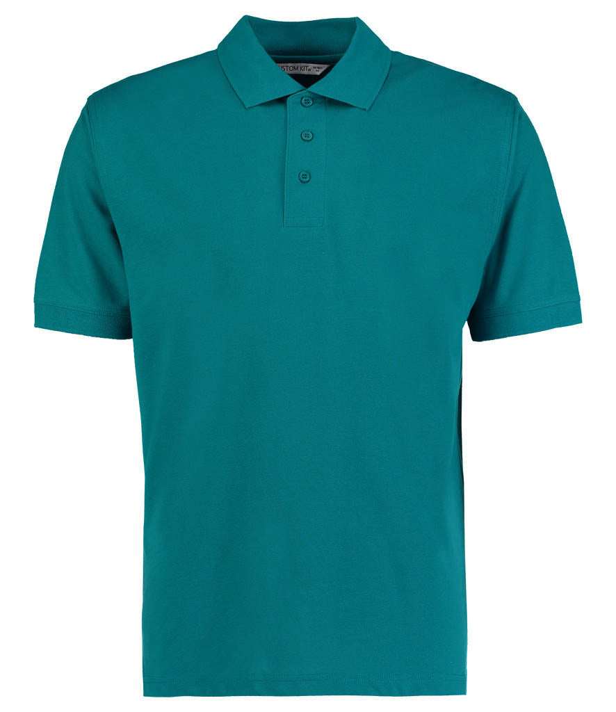 K403 Unisex  Kustom Kit Klassic Poly/Cotton Piqué Polo Shirt | Jade