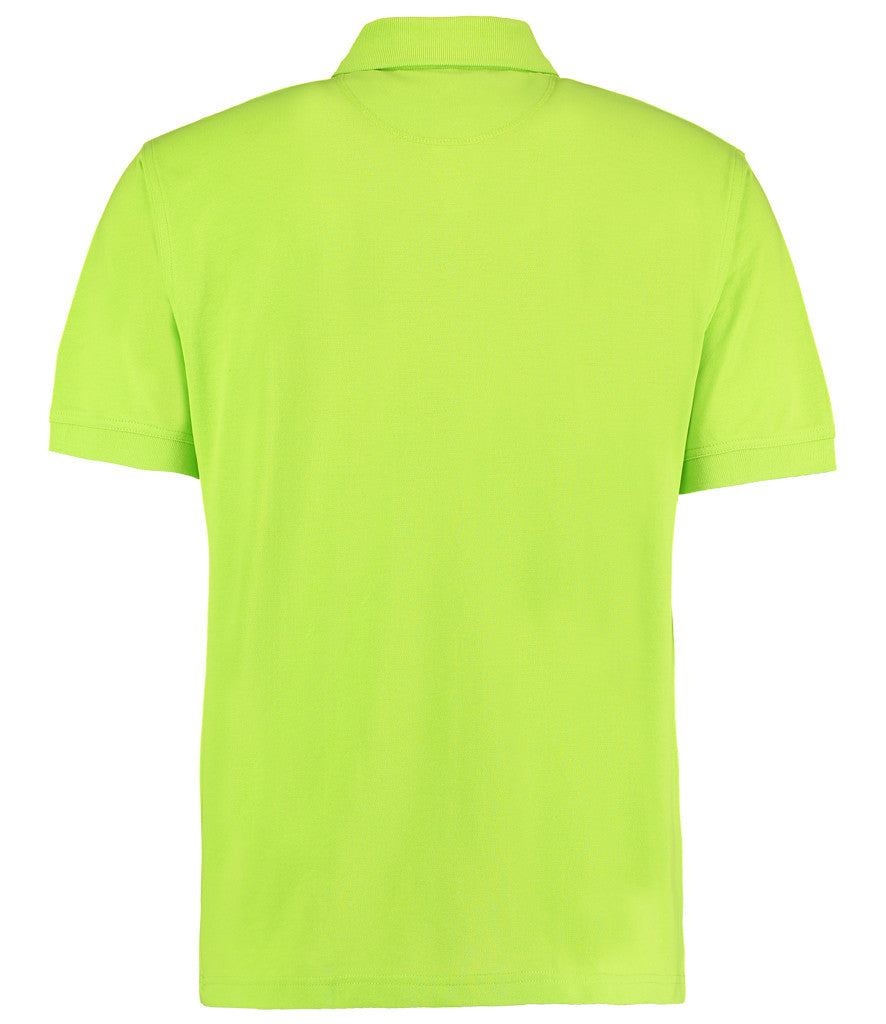 K403 Unisex  Kustom Kit Klassic Poly/Cotton Piqué Polo Shirt | Lime Green