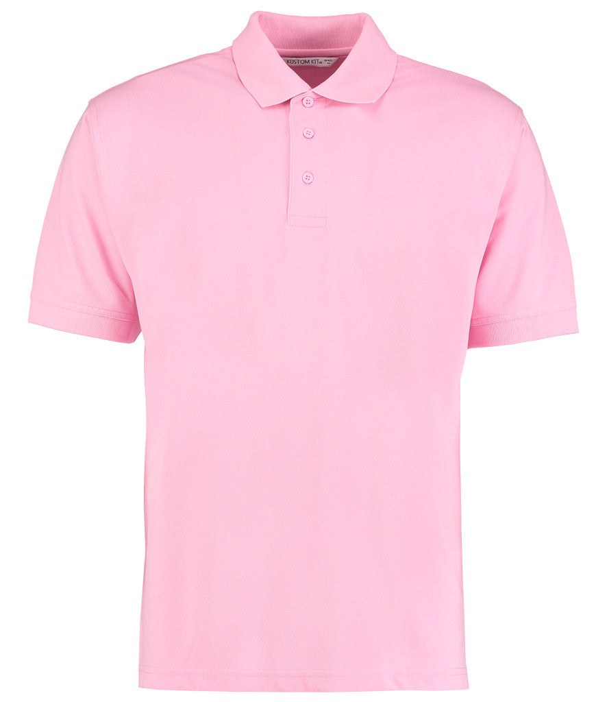 K403 Unisex  Kustom Kit Klassic Poly/Cotton Piqué Polo Shirt | Pink