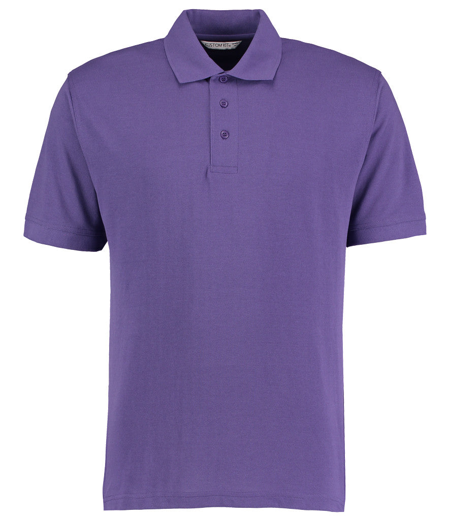 K403 Unisex  Kustom Kit Klassic Poly/Cotton Piqué Polo Shirt | Purple
