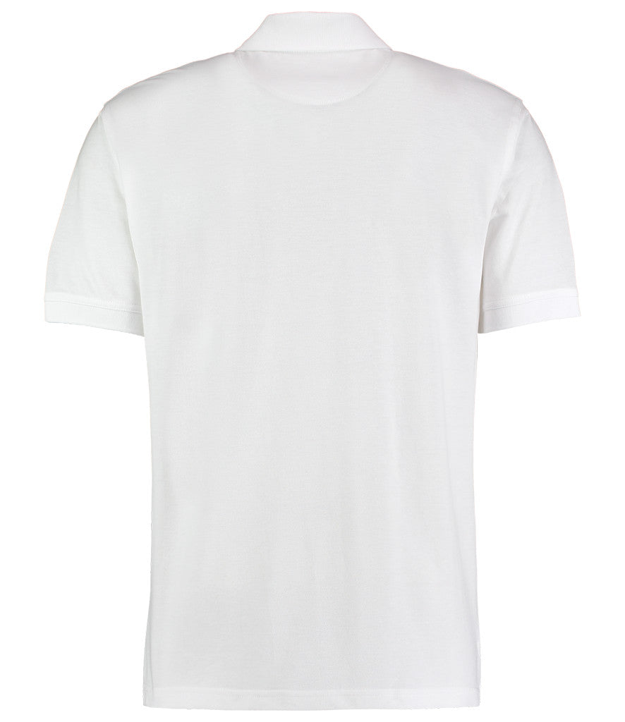 K403 Unisex  Kustom Kit Klassic Poly/Cotton Piqué Polo Shirt | WHITE