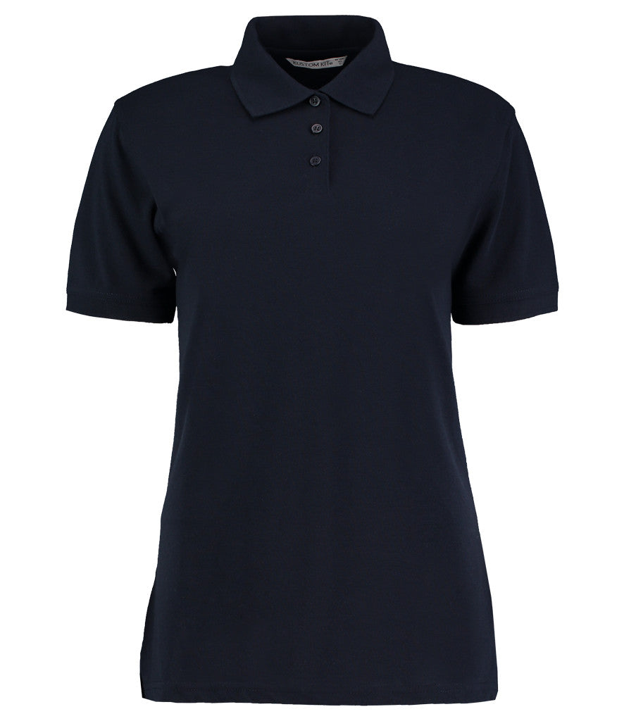 K703 Kustom Kit Ladies Klassic Poly/Cotton Piqué Polo Shirt | NAVY