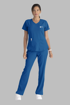 MATER PRIVATE NETWORK LOGO SKECHERS BREEZE 3-POCKET SHAPED HEM TOP | New Royal