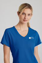 MATER PRIVATE NETWORK LOGO SKECHERS FEMALE RELIANCE 3-POCKET WRAP EFFECT TOP | New Royal