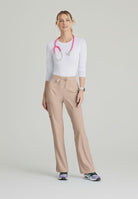 Skechers Reliance 3-Pocket Flat Front Scrub Trousers | New Khaki