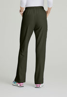 Skechers Reliance 3-Pocket Flat Front Scrub Trousers | Olive