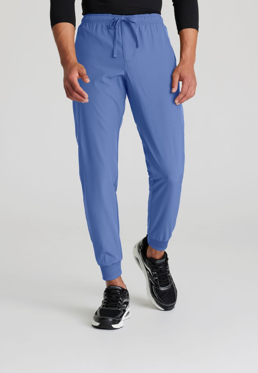 Skecher's Men's Jogger Scrub Pant with Drawstring Elastic Waistband and Cargo Pocket | TRUE CEIL