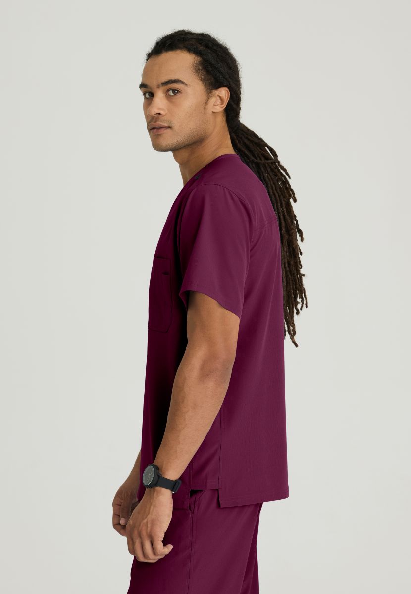 Skechers Structure V-Neck Top | Wine