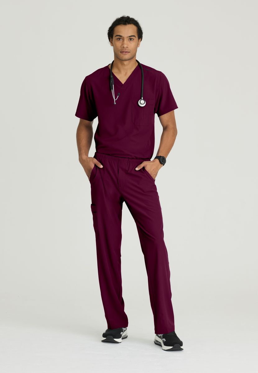 Skechers Structure V-Neck Top | Wine