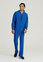 Skechers Men's 3 Pocket Warm-Up Zip Jacket | New Royal