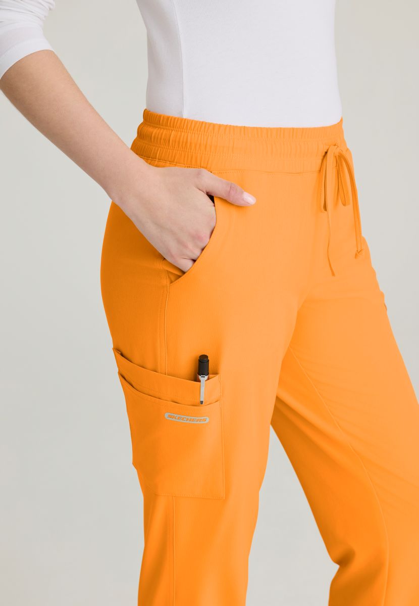 Skechers Theory 4-Pocket Waistband Jogger Pants | Bright Marigold
