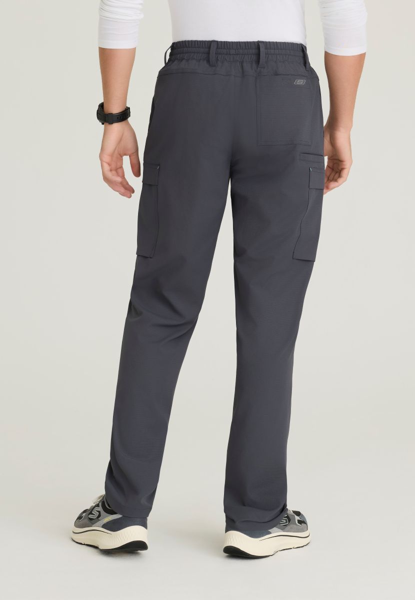 Terrain Men's 6 Pocket Double Cargo Pocket Straight Leg Pant | Pewter Grey
