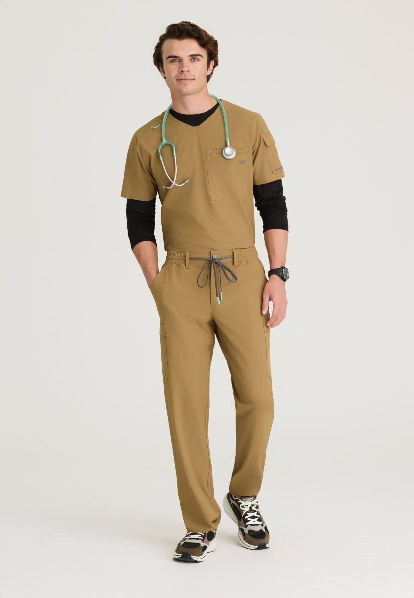 Skechers Station Men's 3 Pocket Round Neck High-Low Hem Top | Duffle