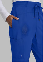 Barco One Drawstring Female Jogger Style Scrub Trousers | New Royal