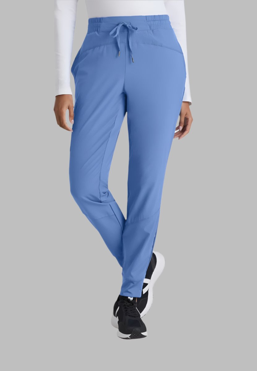 Barco One Drawstring Female Jogger Style Scrub Trousers | TRUE CEIL
