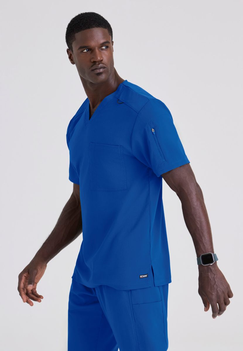 GRST079 Grey's Anatomy Spandex-Stretch Murphy Top | New Royal