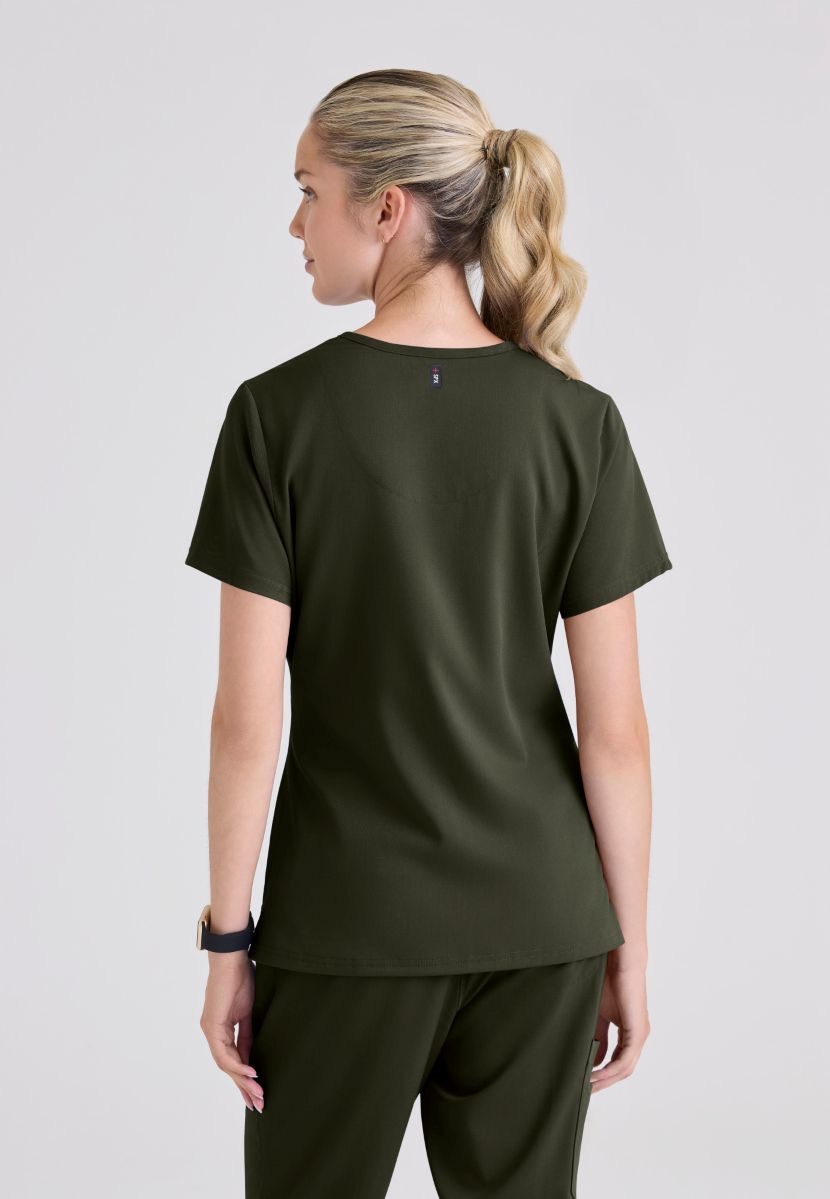 Grey's Anatomy Bree Tuck-in Scrub Top  | OLIVE