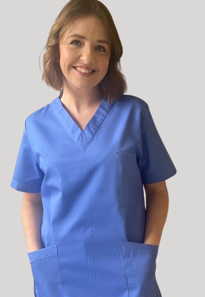 Diamond Designs Medical Unisex Scrub Top | METRO