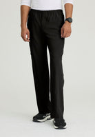 SKECHERS MALE STRUCTURE 4 POCKET ELASTIC WAISTBAND PANT | BLACK