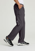 SKECHERS MALE STRUCTURE 4 POCKET ELASTIC WAISTBAND PANT | Pewter Grey