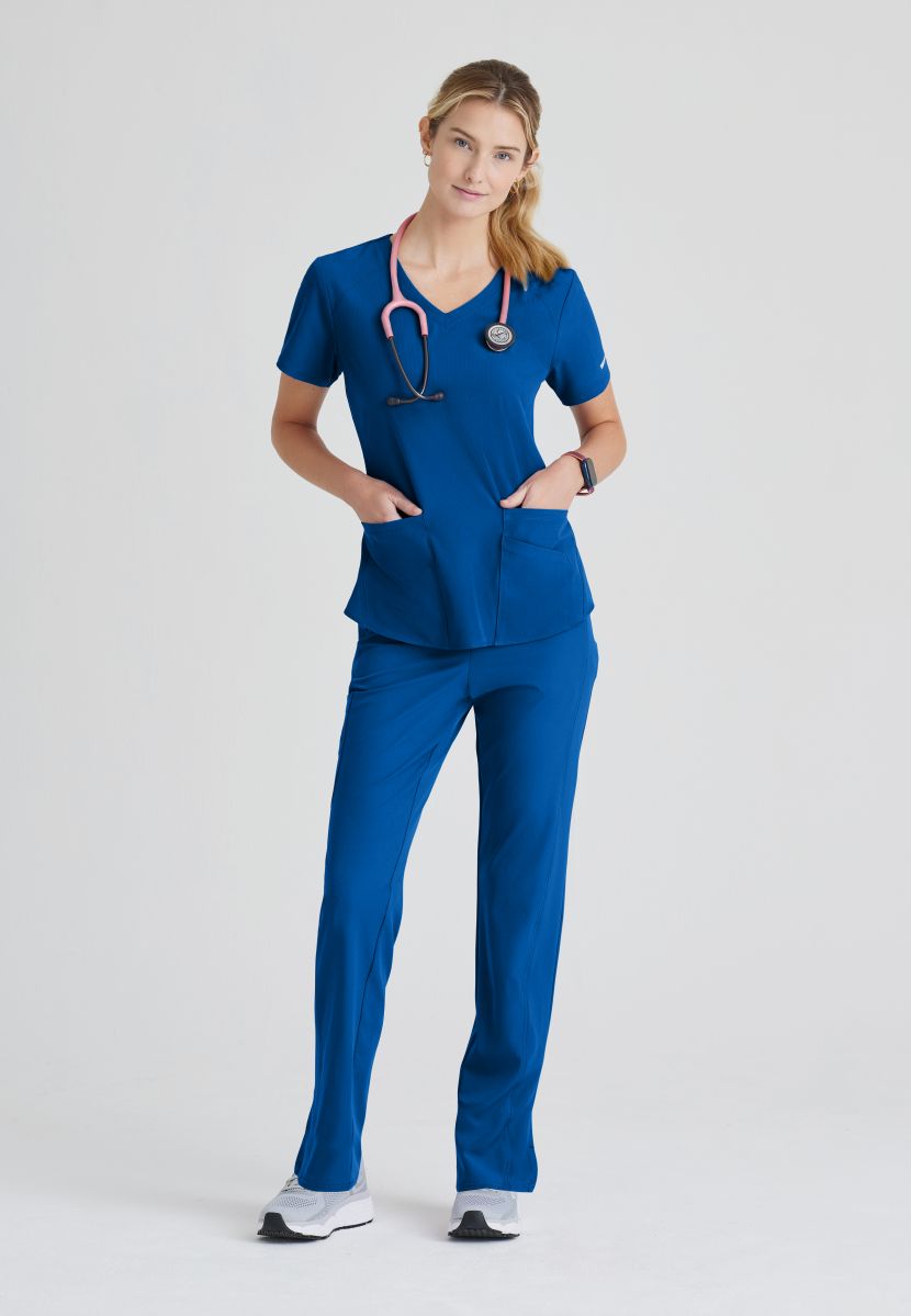SKECHERS BREEZE 3-POCKET SHAPED HEM TOP | New Royal