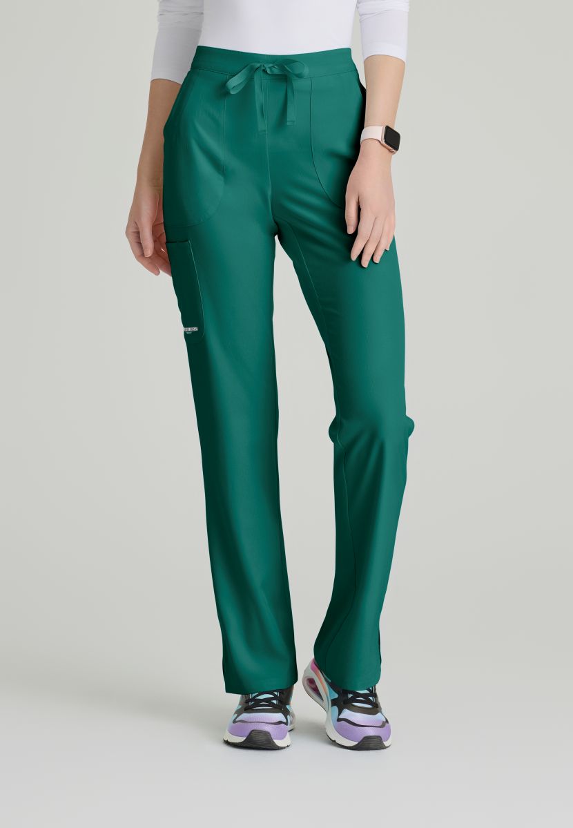 SKECHERS RELIANCE 3-POCKET FLAT FRONT PANTS  | Hunter Green