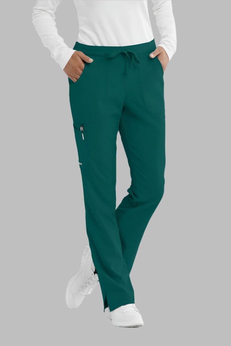 SKECHERS RELIANCE 3-POCKET FLAT FRONT PANTS  | Hunter Green