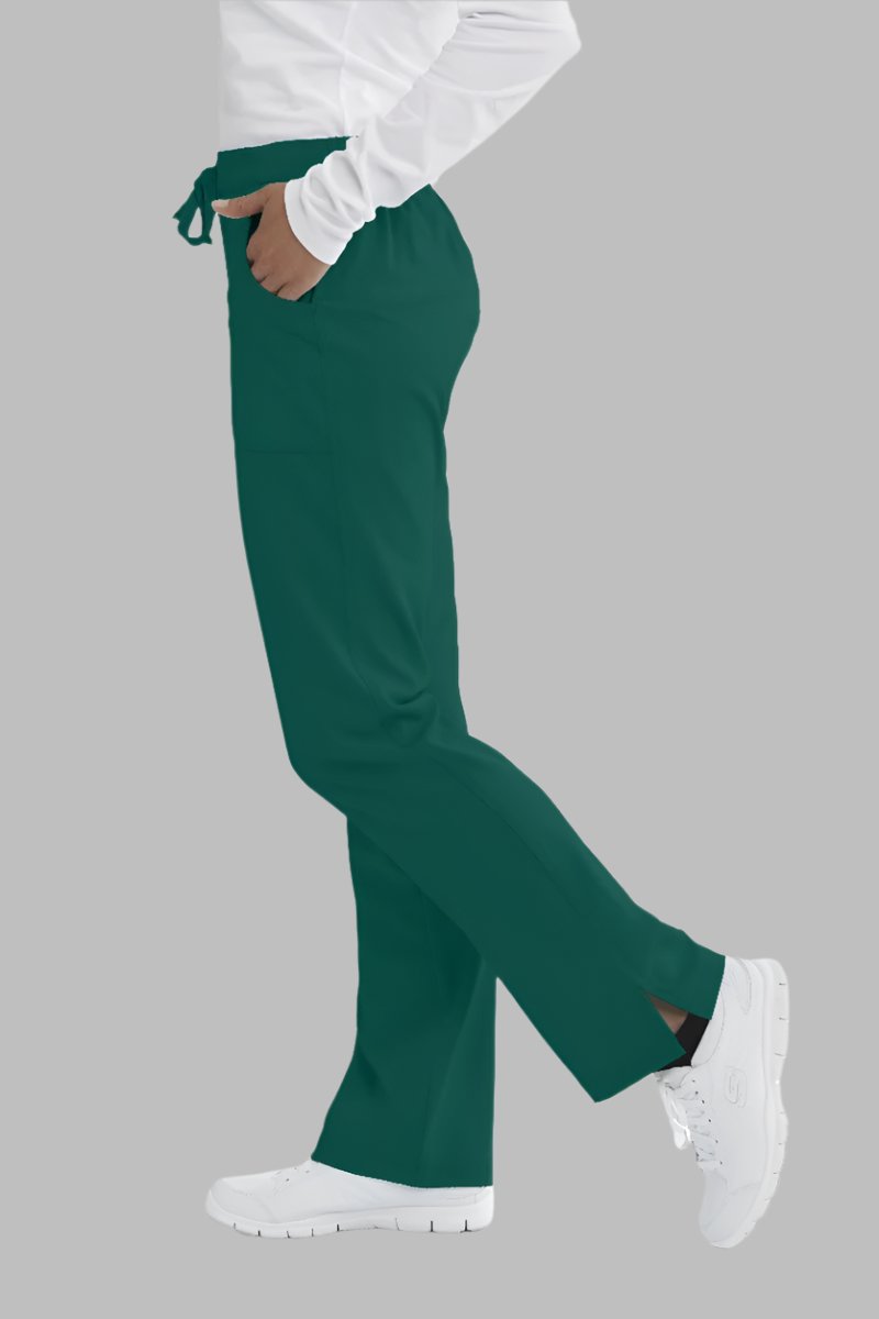 SKECHERS RELIANCE 3-POCKET FLAT FRONT PANTS  | Hunter Green