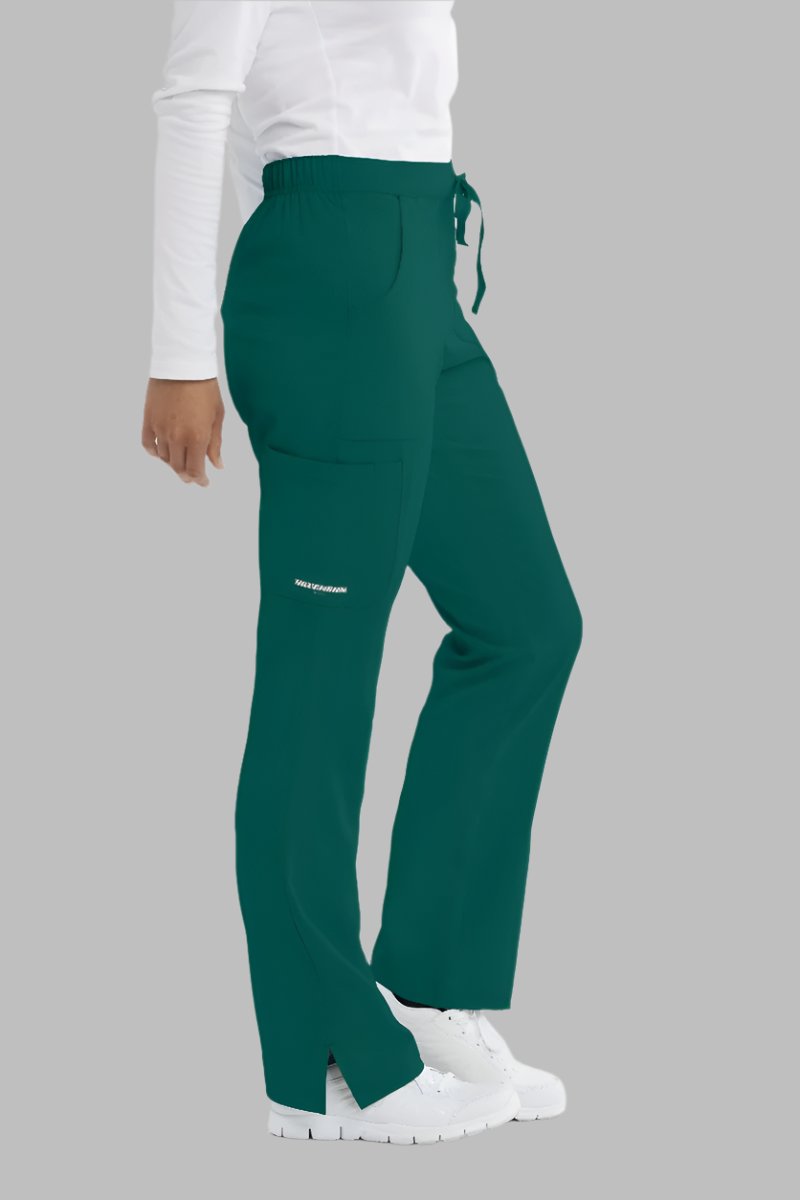 SKECHERS RELIANCE 3-POCKET FLAT FRONT PANTS  | Hunter Green